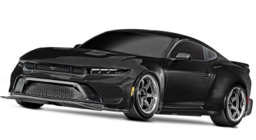 TRX105237-4-BLK  TRAXXAS 4-TEC Ford Mustang schwarz 1/10 Drift RTR Brushed